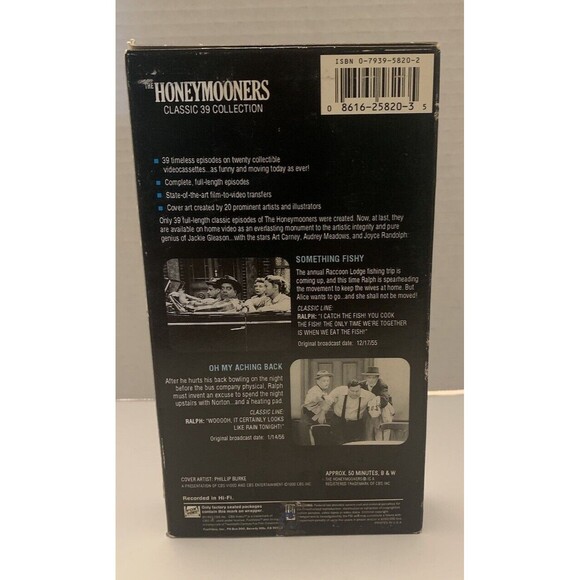 The Honeymooners - The Classic 39: Vol. 10 (VHS, 1993) - Picture 3 of 6